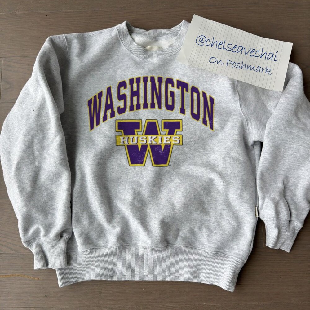 Vintage University Of Washington Huskies Sweatshirt, Washington Huskies Shirt